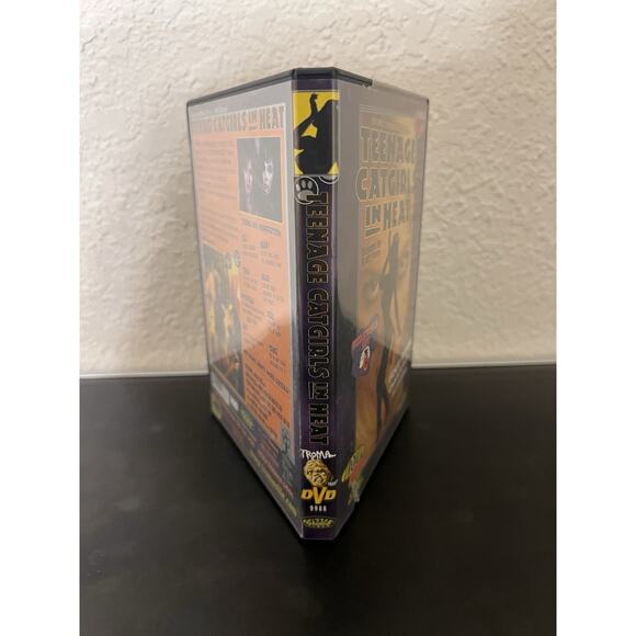 Teenage Catgirls in Heat Troma Team Video DVD 1997 Cult Classic OOP - Picture 2 of 5